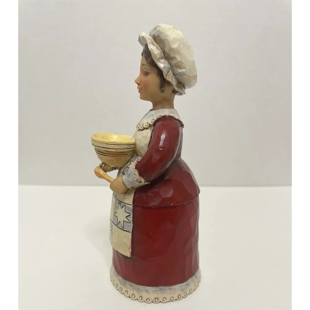 Jim Shore Woman Figurine 2012 Fall Thanksgiving 
